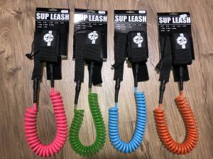  SURFTOOLS Sup Coiled Leash 9 ft
