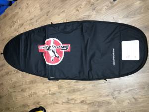 Side On Boardbag Pro 5mm mit Surftools-Logo Windsurf 