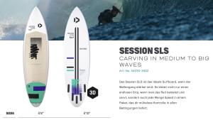 DTK Duotone Kite Surfboard Session SLS 2023