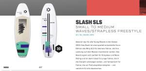 DTK Duotone Kite Surfboard Slash SLS 2023