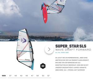 Dutone Windsurfing Sail Super_Star SLS 4,2 C05:white S2023
